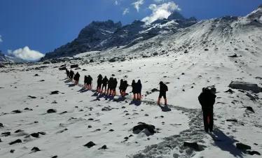 Hampta Valley Snow Trek